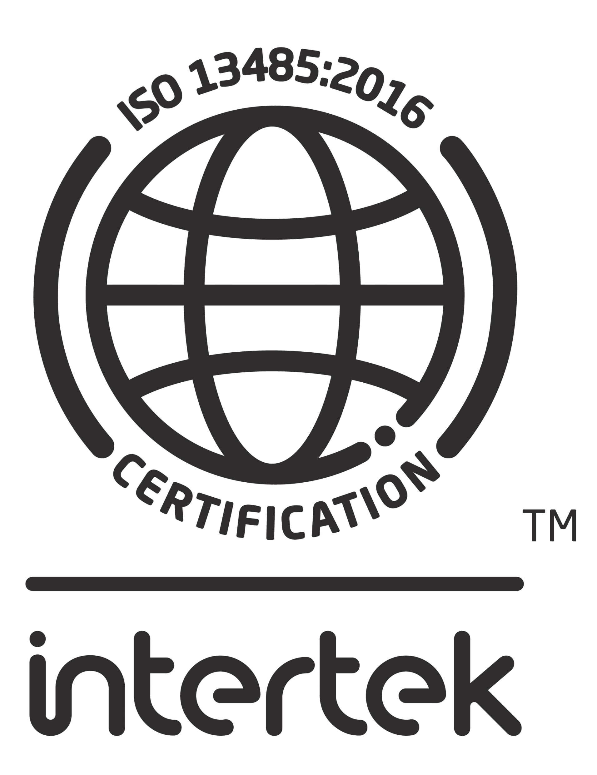 Intertek ISO 13485:2016 certification mark
